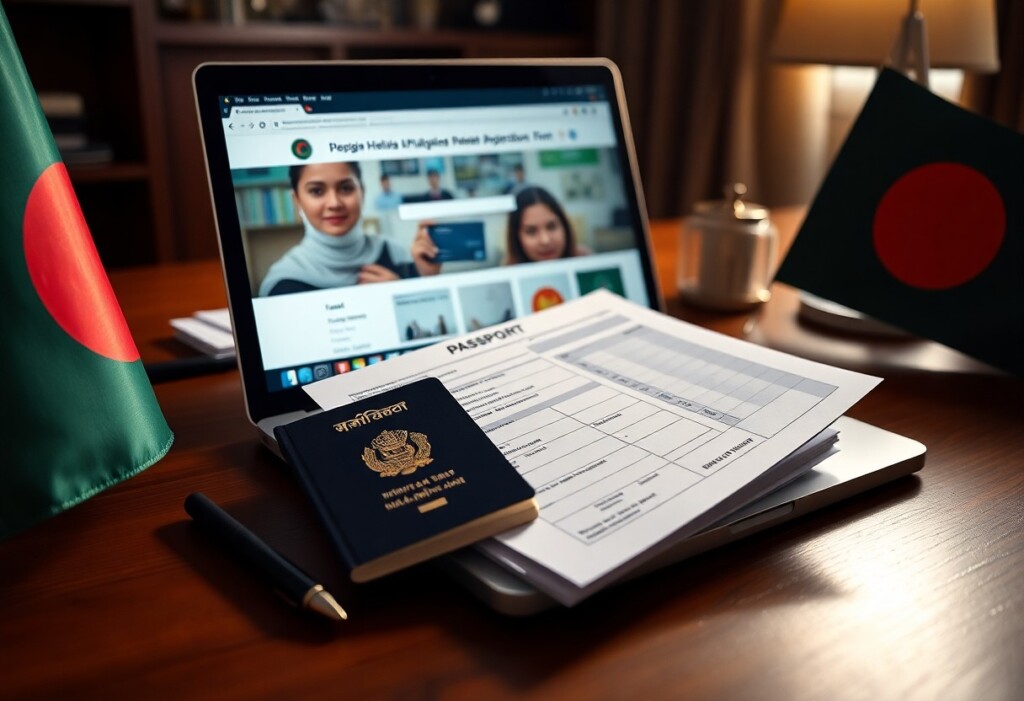 bangladesh passport application form guide 2025 ner