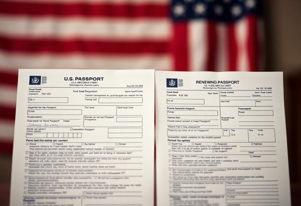 ds 11 vs ds 82 which passport form needed gkz