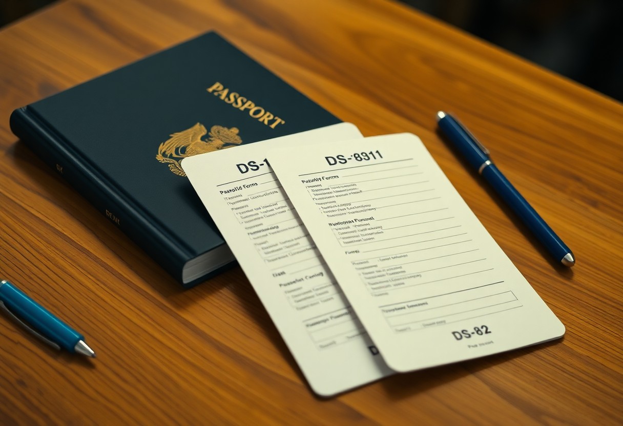 ds 11 vs ds 82 which passport form to use eot
